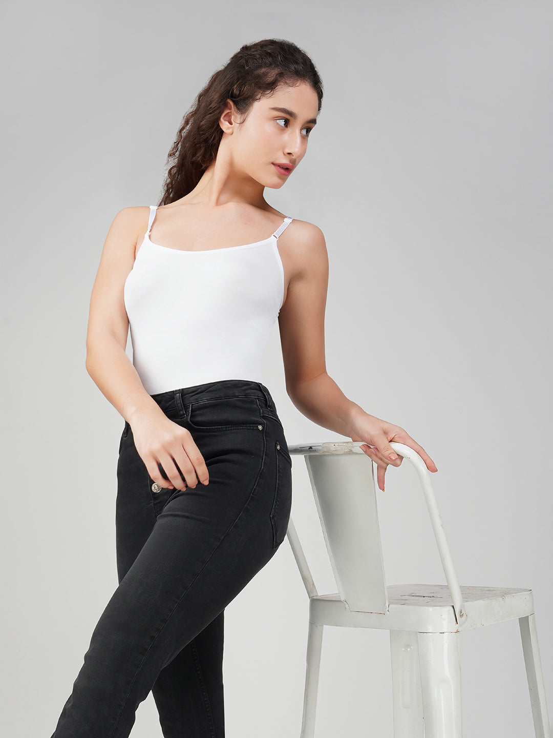 Intense Snatched Bodyshaper White