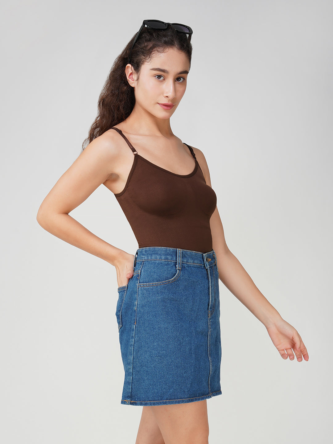 Intense Snatched Bodyshaper Brown