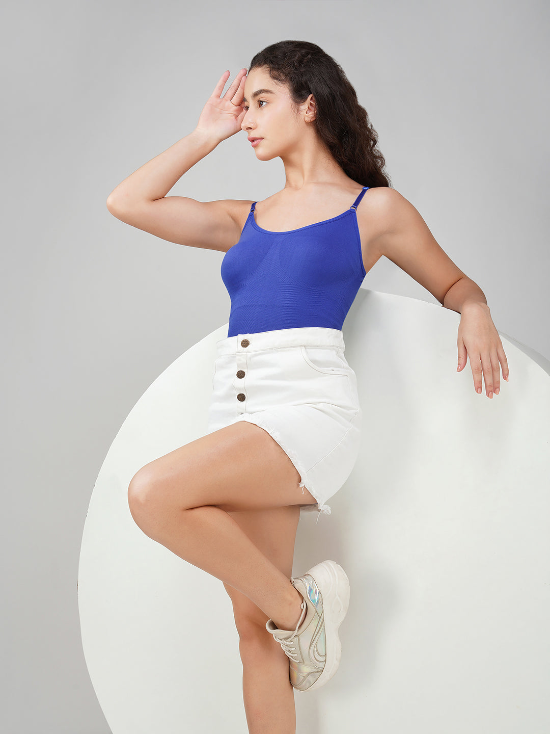 Intense Snatched Bodyshaper Blue