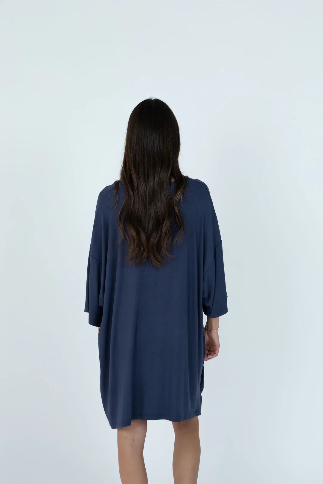 7MNST Cozy Chic Long Set Navy