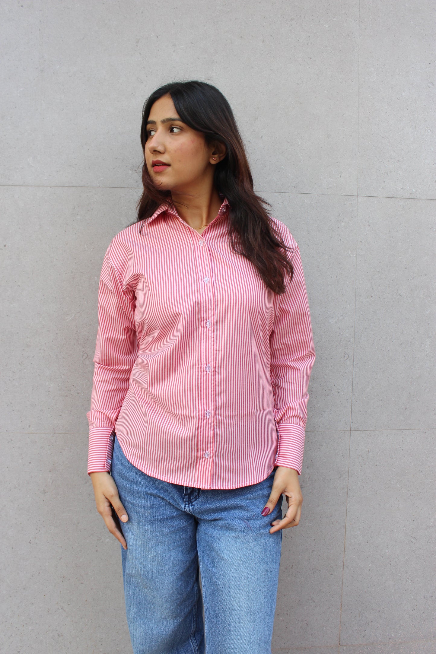 Darla Striped shirt - Berry Twist