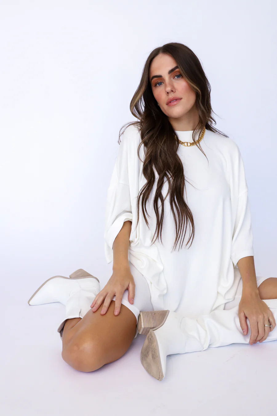 7MNST Cozy Chic Long Set Diamond